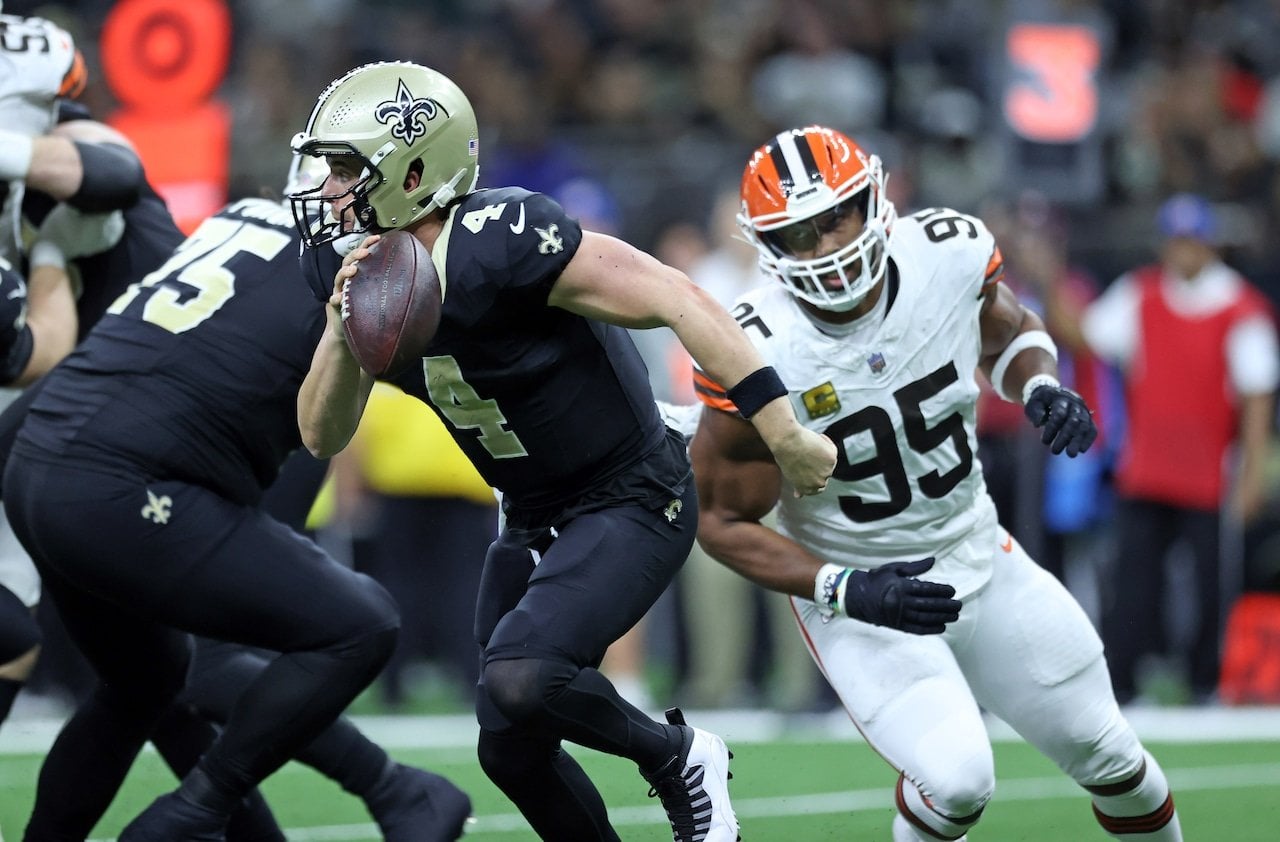 How Myles Garrett felt about T.J. Watt disrespecting his NFL DPOY award last season, and what he expects from him Thursday night