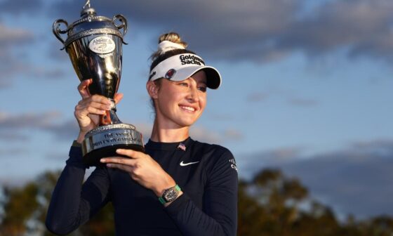 With five straight birdies, Nelly Korda wins seventh LPGA title this season at The Annika