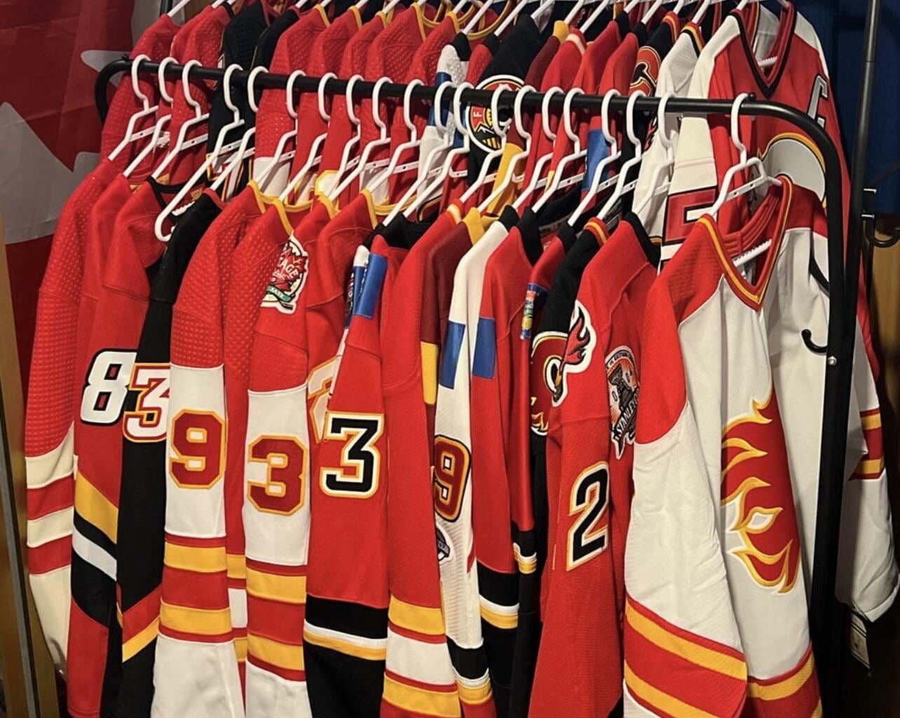 My flames jersey collection