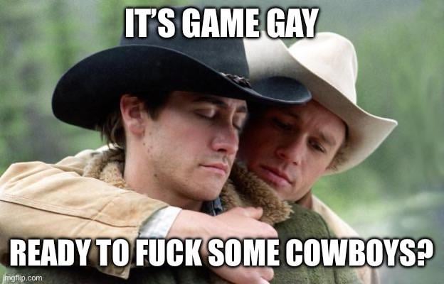 It’s Game Gay.