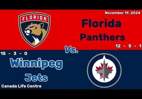 Florida Panthers vs Winnipeg Jets | November 19, 2024 | All Goals