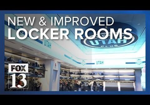 Tour of the new locker rooms