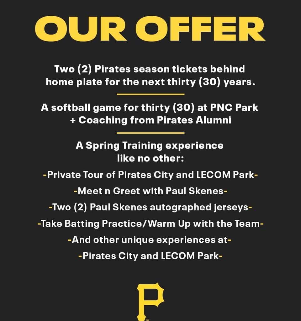 [Pirates] To the lucky person who finds this card… We’d love to bring this card home to PNC Park to share with all Buccos fans. Here’s our offer: