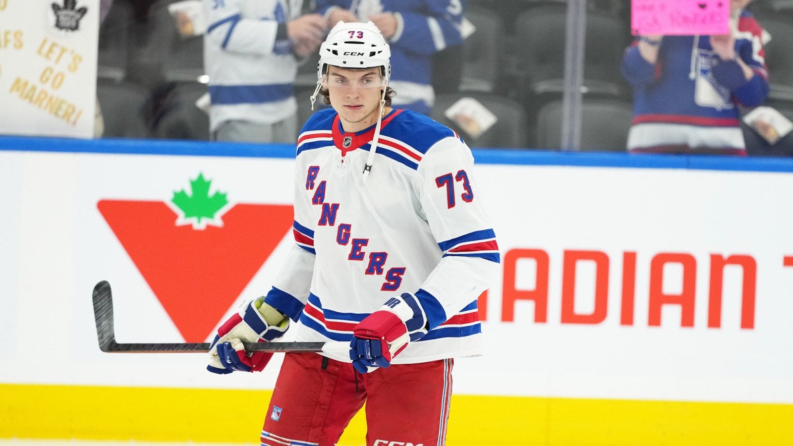 Troubling stats suggest Matt Rempe's time with the Rangers may the over