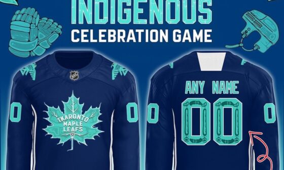 Indigenous warmup jersey