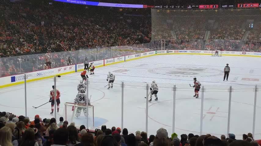 Michkov OT GWG vs Blackhawks from Section 120