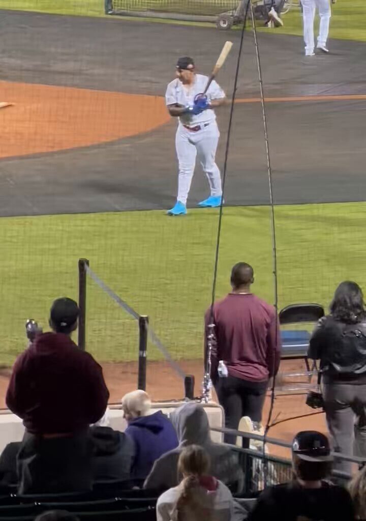 [Sher] Moises Ballesteros Arizona Fall League HR Derby Round 1 Part 1 & 2 #Cubs #AFL24 @MLBazFallLeague