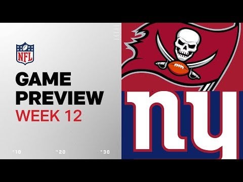 Tampa Bay Buccaneers vs. New York Giants | 2024 Week 12 Game Preview