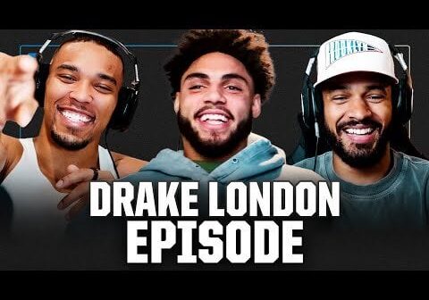 Drake London On St. Brown Pod!