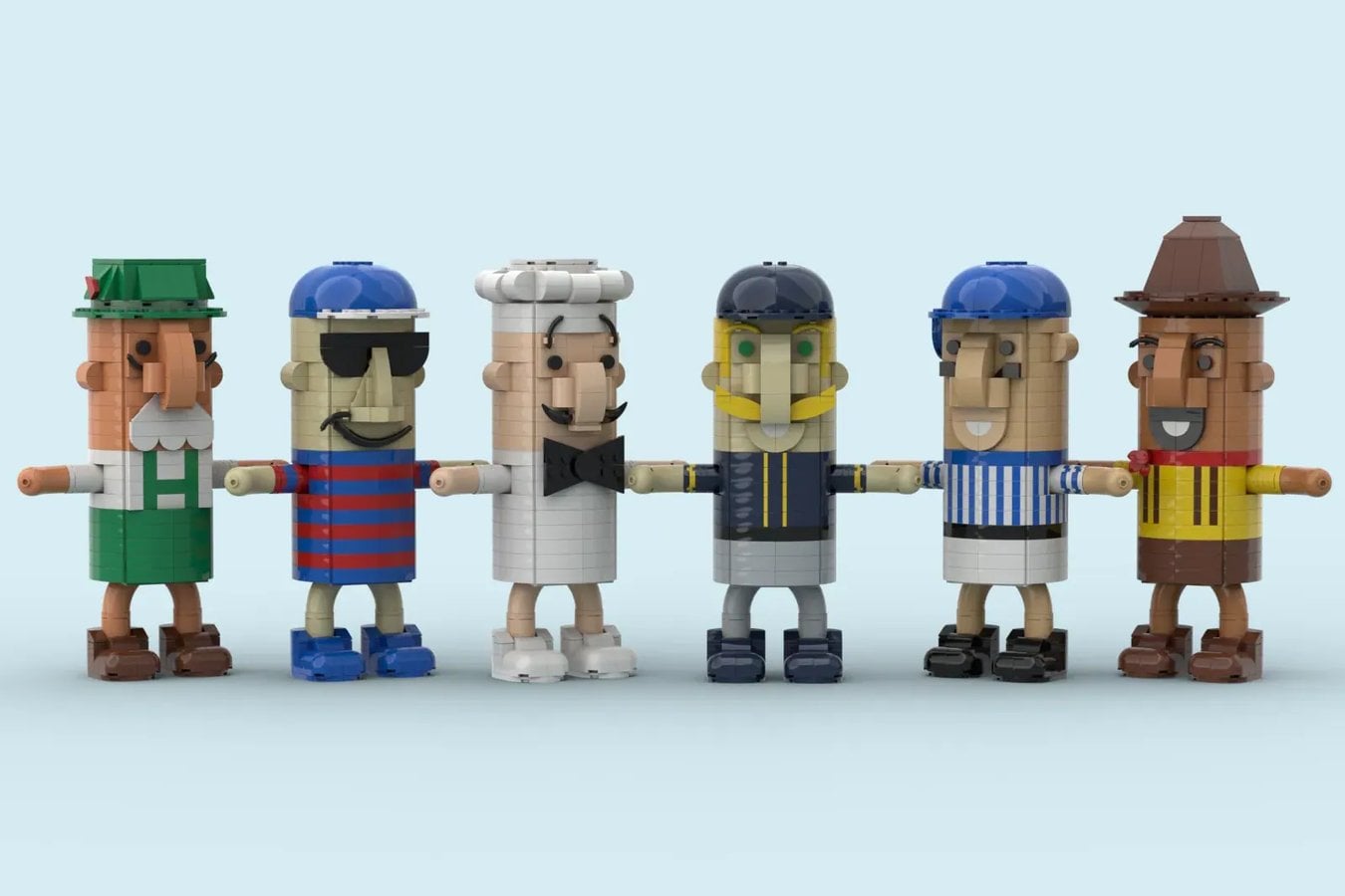 Lego Racing Sausages - Bratwurst IRL