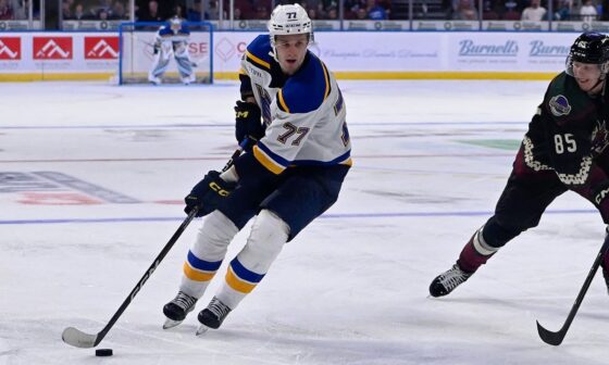 Blues Recall Loof from Springfield.