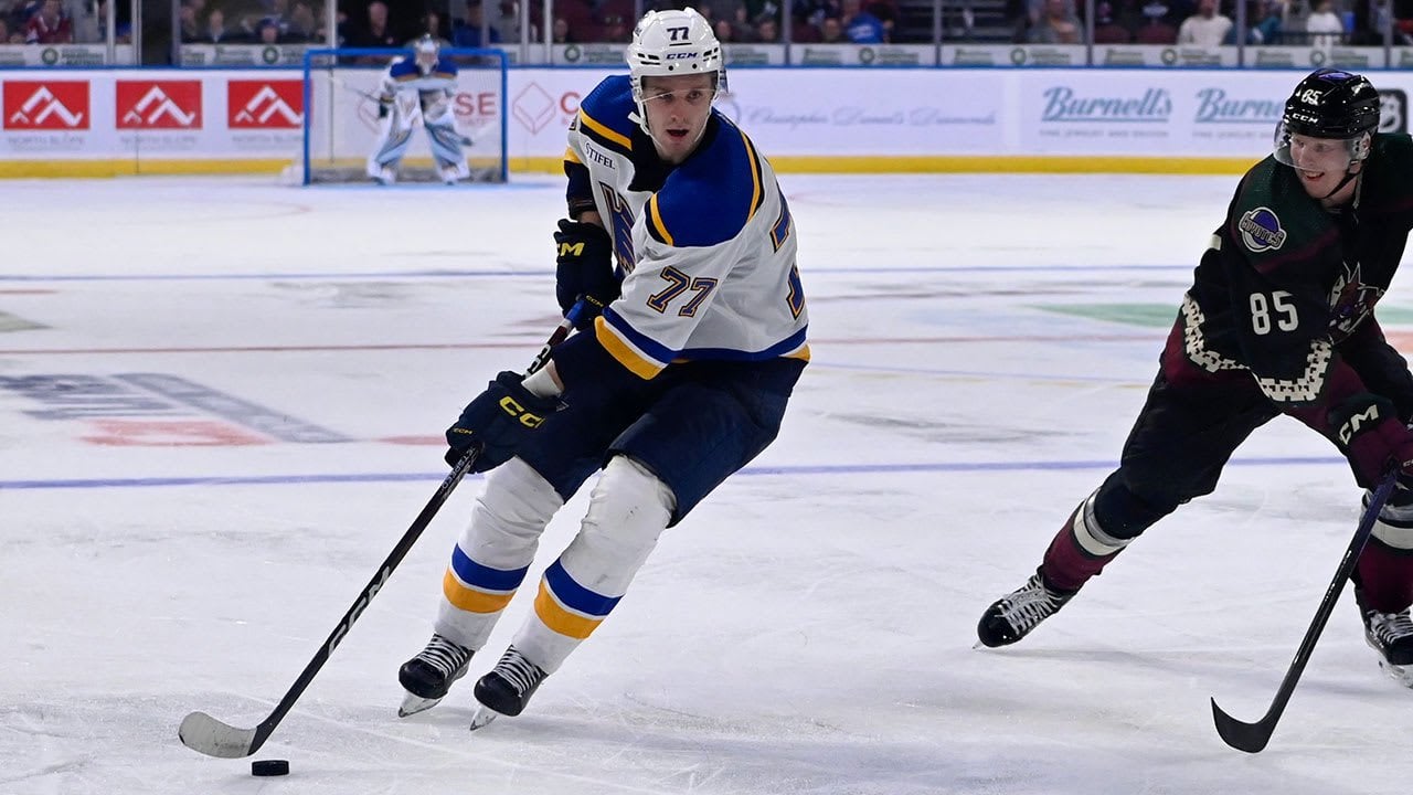 Blues Recall Loof from Springfield.