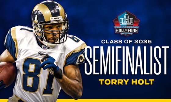 Torry Holt among 25 modern-era player semifinalists for Pro Football Hall of Fame's Class of 2025