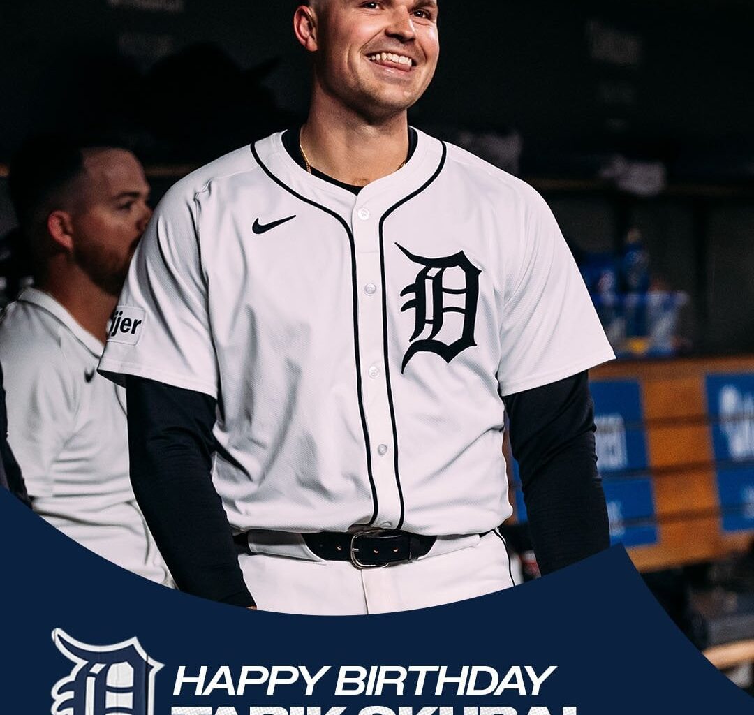 [Detroit Tigers] Happy Birthday, Skub! 🥳 Have any plans to celebrate tonight?