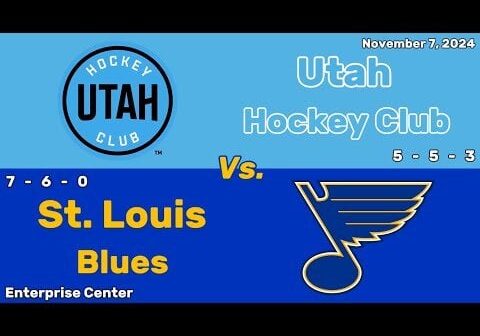 Utah Hockey Club vs St. Louis Blues | November 7, 2024 | All Goals