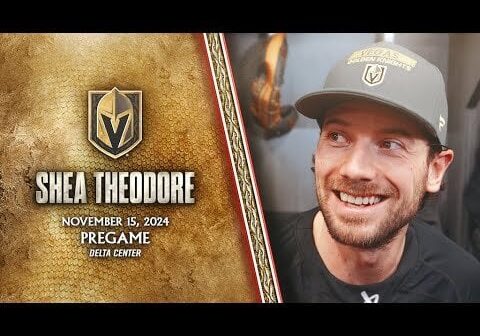 Shea Theodore Pregame 11/15: Excited For Brayden McNabb Extension!