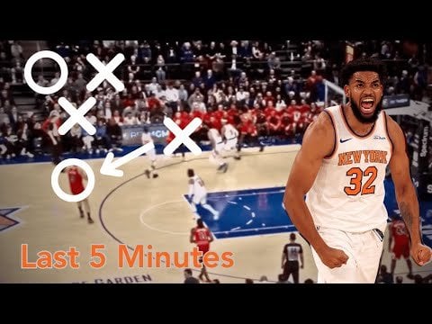 All Defensive Possessions in Last 5 minutes of Bulls Game