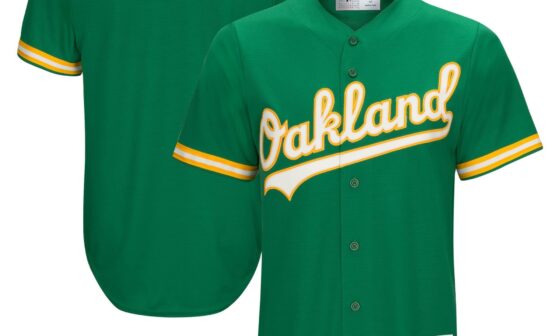 Oakland Kelly Green Jersey