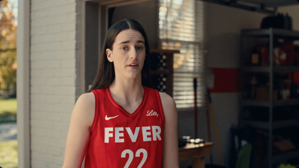 Caitlin Clark makes a rookie move in her latest State Farm commercial