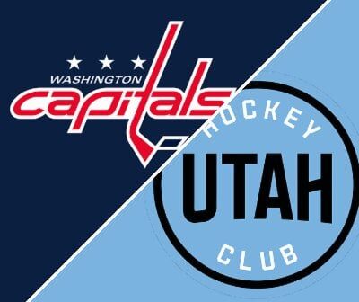 GDT- Washington Capitals Vs Utah Hockey Club
I Monday November 18, 2024 @ 7:00 MDT