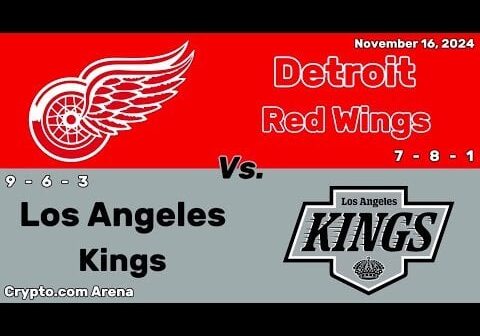 Detroit Red Wings vs Los Angeles Kings | November 16, 2024 | All Goals