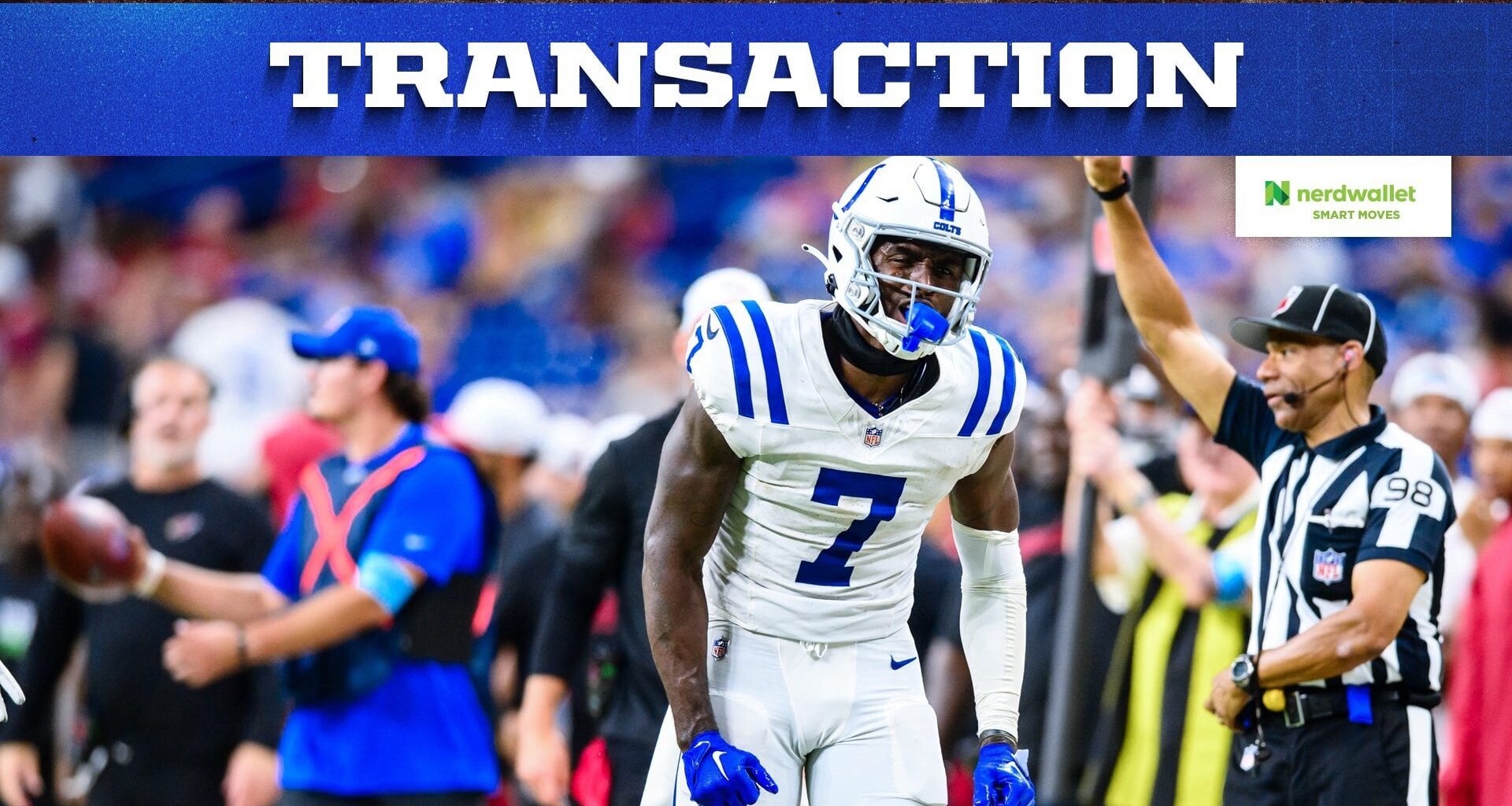 [Jim Irsay] Elevated wide receiver Laquon Treadwell to the active roster from the practice squad for Sunday's game..