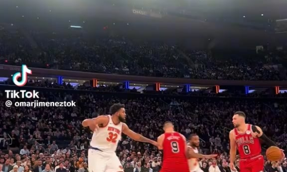 Cool courtside clips from last night [omarjimeneztok]