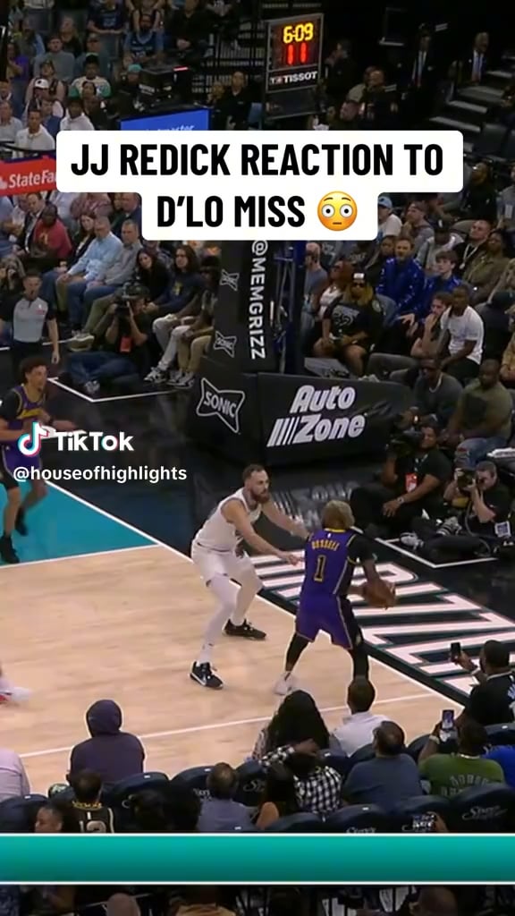 JJ reacting to DLo miss.