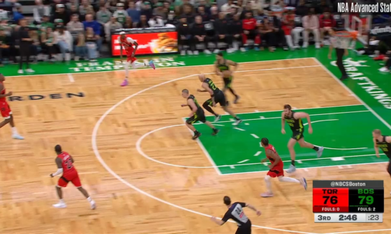 Found this from last game. Tatum does his best Tom Brady impression, looking off the defense and firing it perfectly to an open receiver without looking (with a little help from PP).