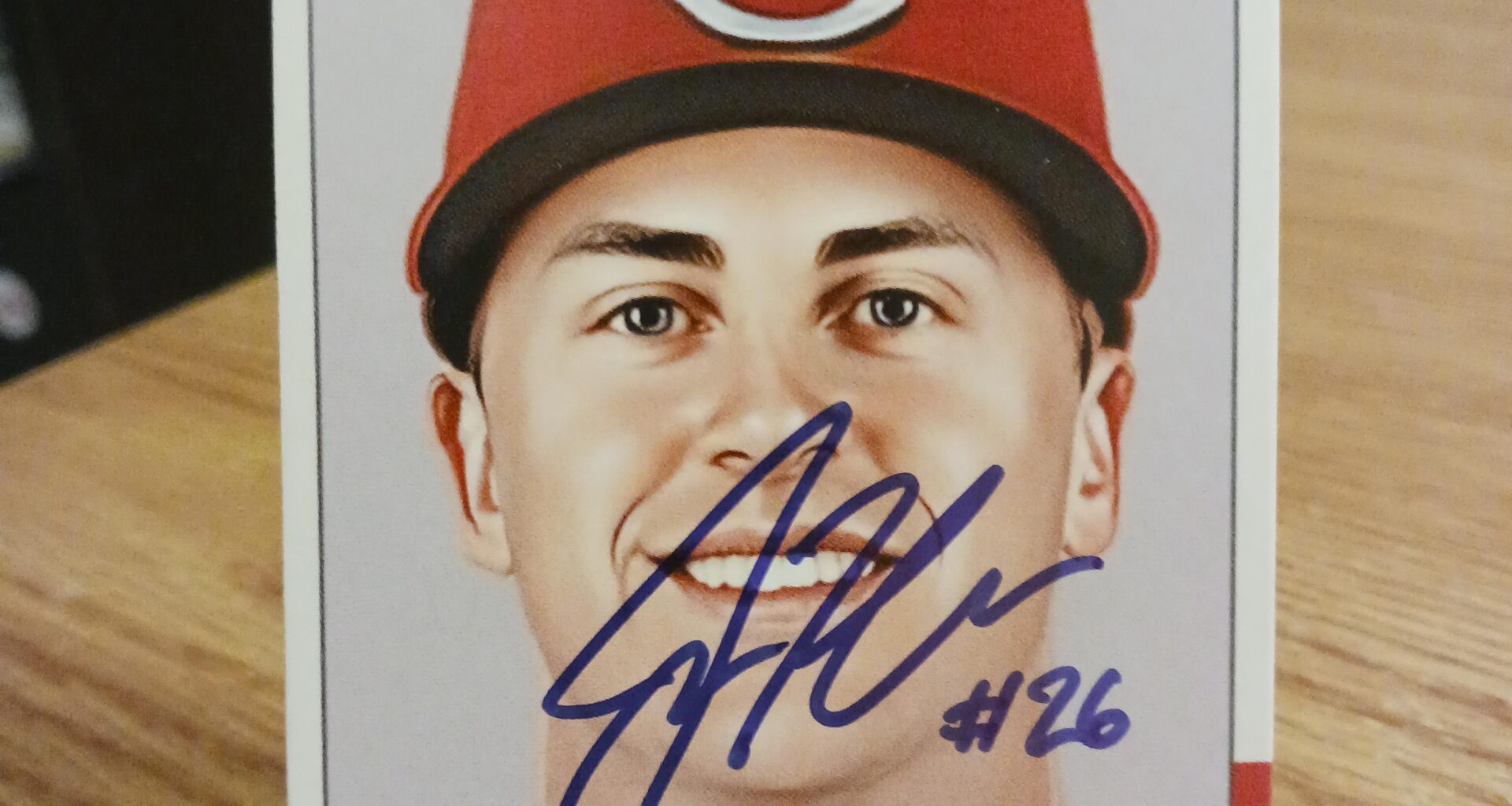 Posting a Reds autographed card every day until we win the World Series. Day 522: Jacob Hurtubise