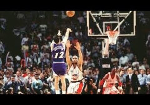 1997 WCF Game 6 John Stockton Sends The Jazz To The Finals