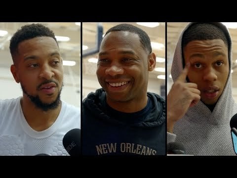 Willie Green, CJ McCollum & Jordan Hawkins Speak on Pelicans