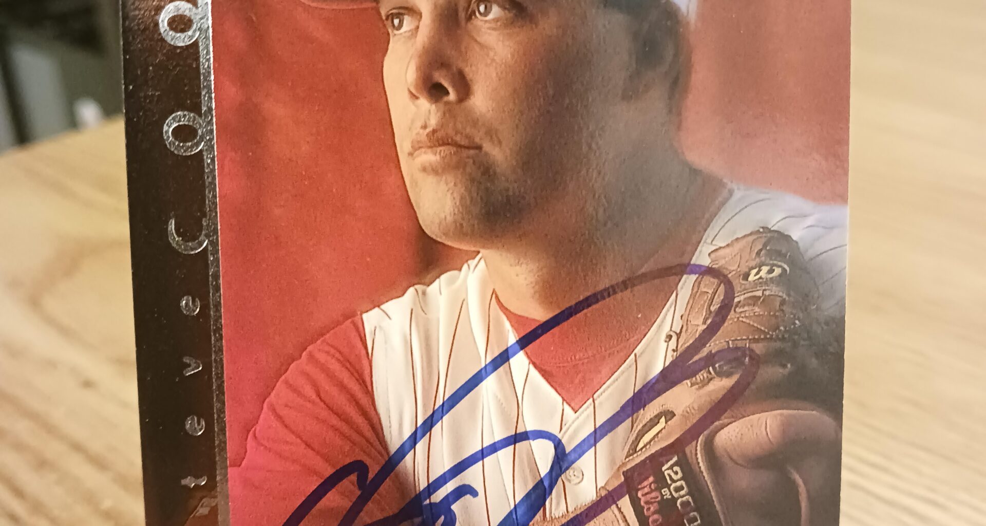 Posting a Reds autographed card every day until we win the World Series. Day 521: Steve Cooke