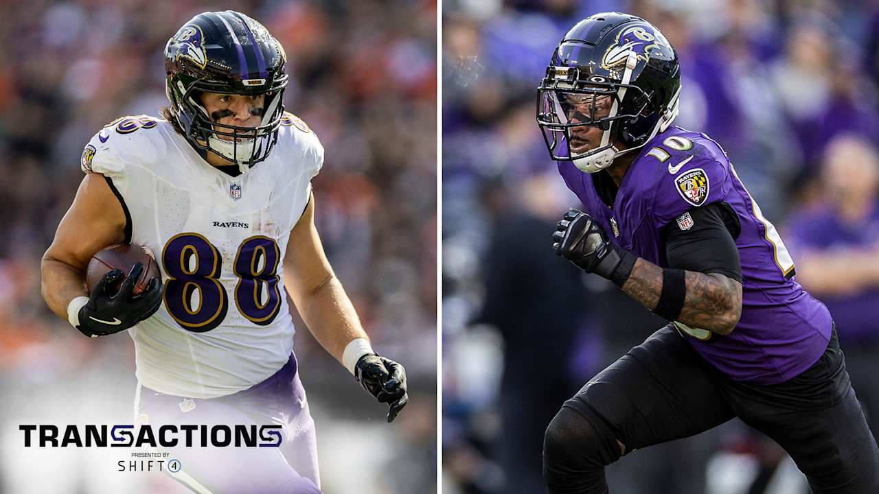 Ravens Place Charlie Kolar, Arthur Maulet on Injured Reserve