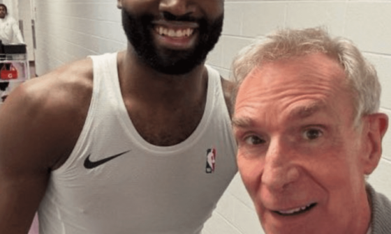 [Wholesome selfie] Bill Nye + Jaylen Brown