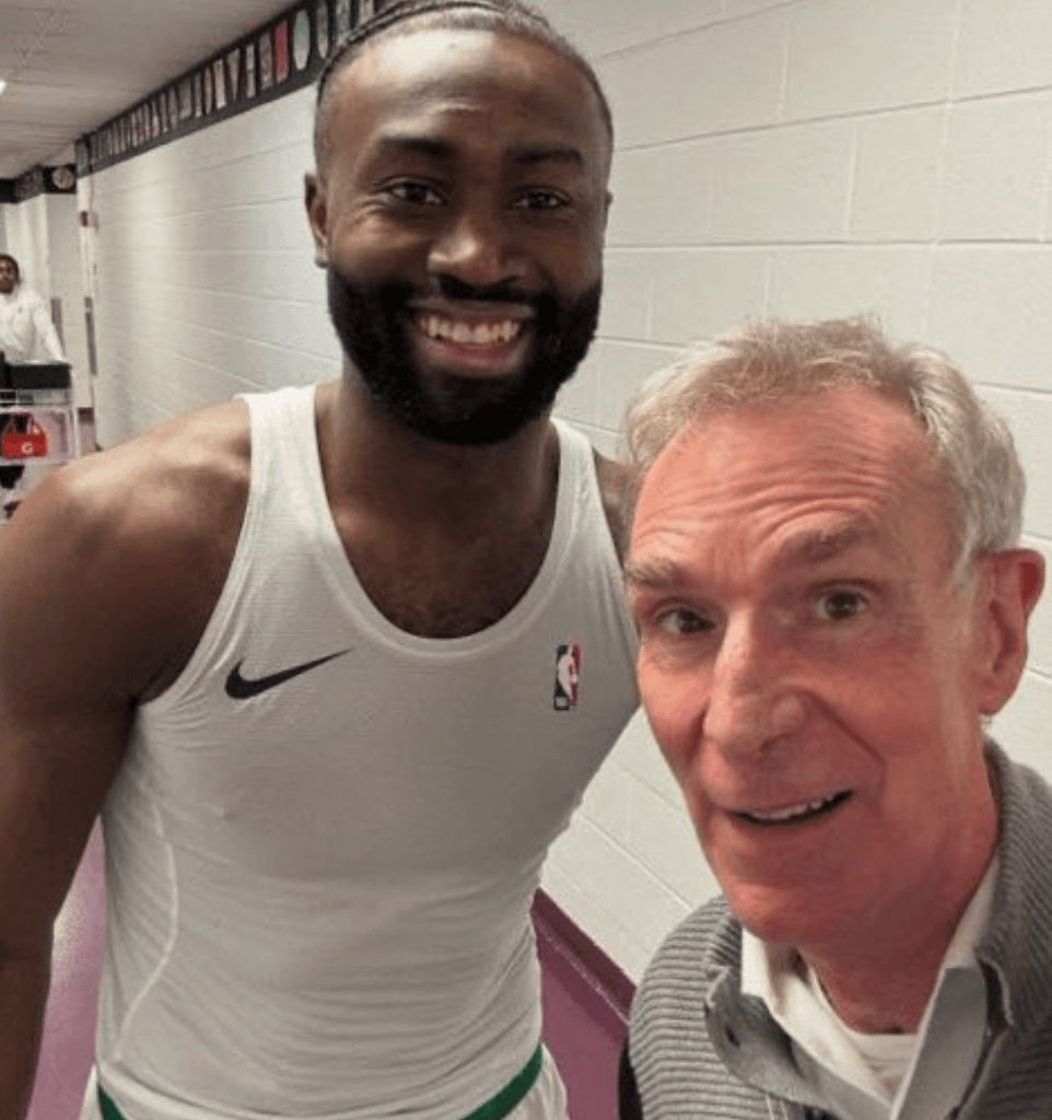 [Wholesome selfie] Bill Nye + Jaylen Brown