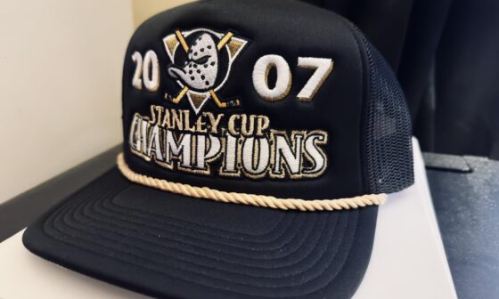 The first ever Cup Finals that I watched as a kid. Now a Ducks fan 17 years later and I can celebrate it! (Mitchell & Ness, $48 after tax and shipping)