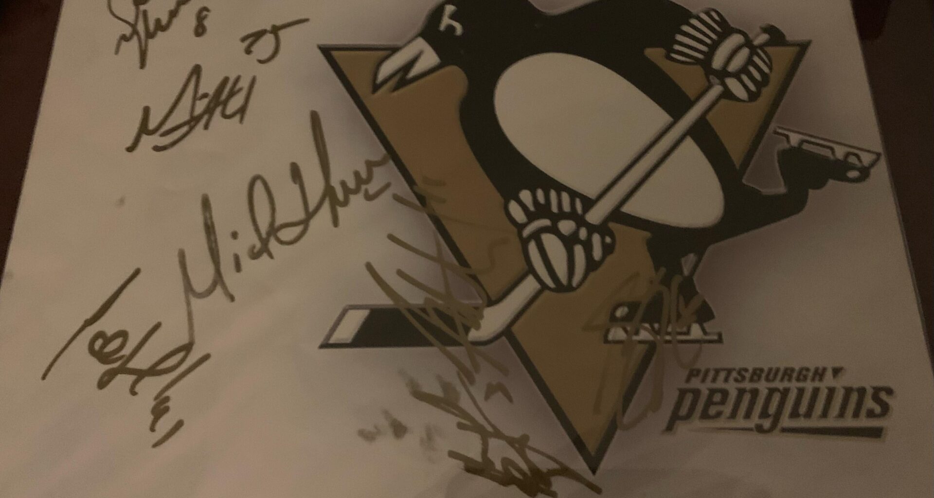 Some Autographs I Got While The Pens Were In Town For A Pre-Season Game. 2006.