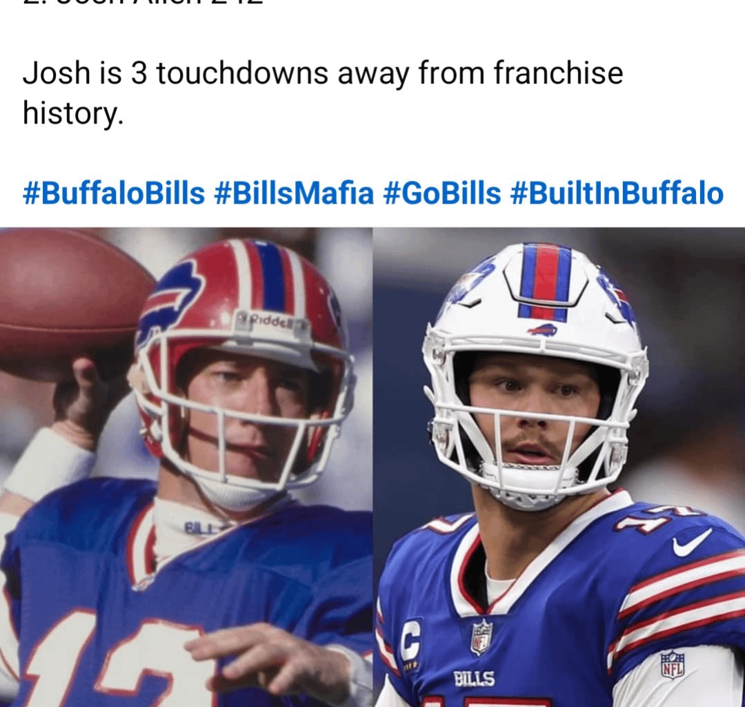 Greatest QB in Buffalo History? Jim Kelly or Josh Allen. Discuss.