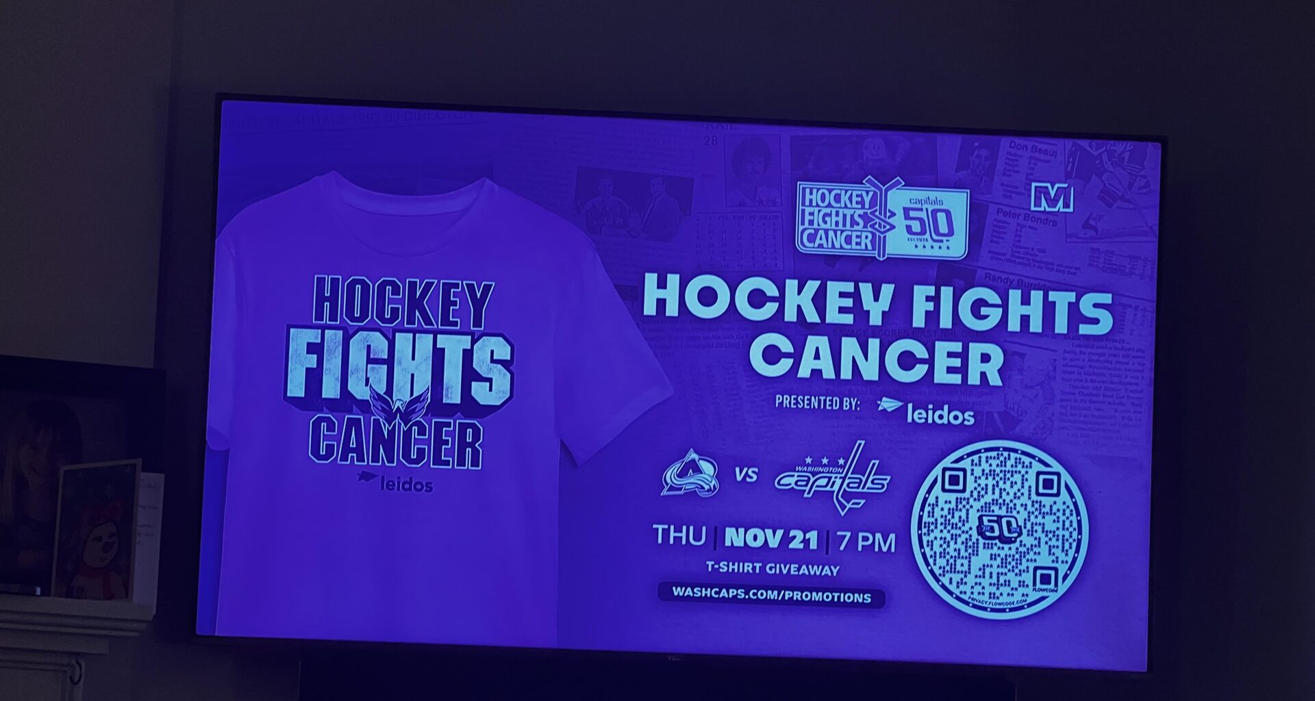 My son is a Caps fan and cancer survivor. Would love to buy one of these shirts if anyone thinks they’ll have an extra.