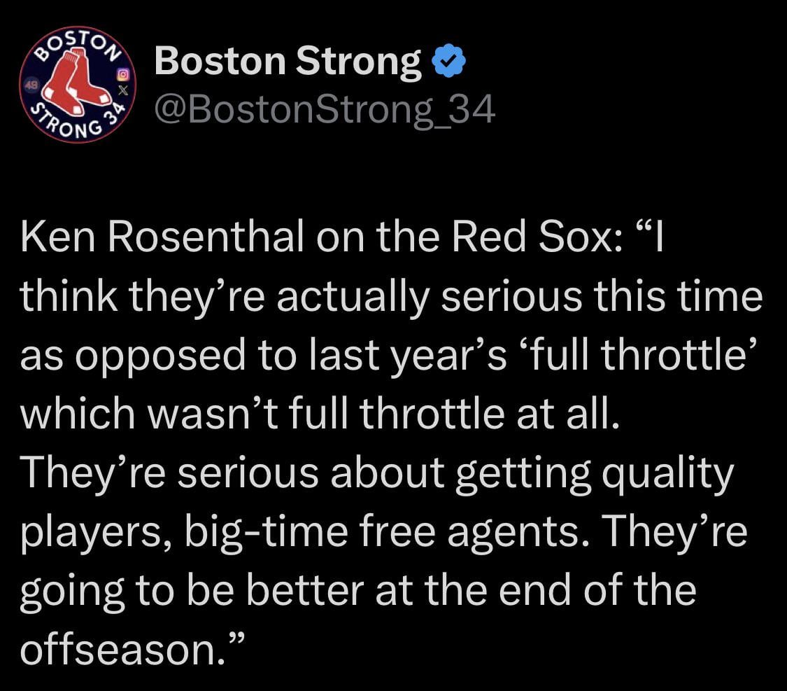 rosenthal on the sox: