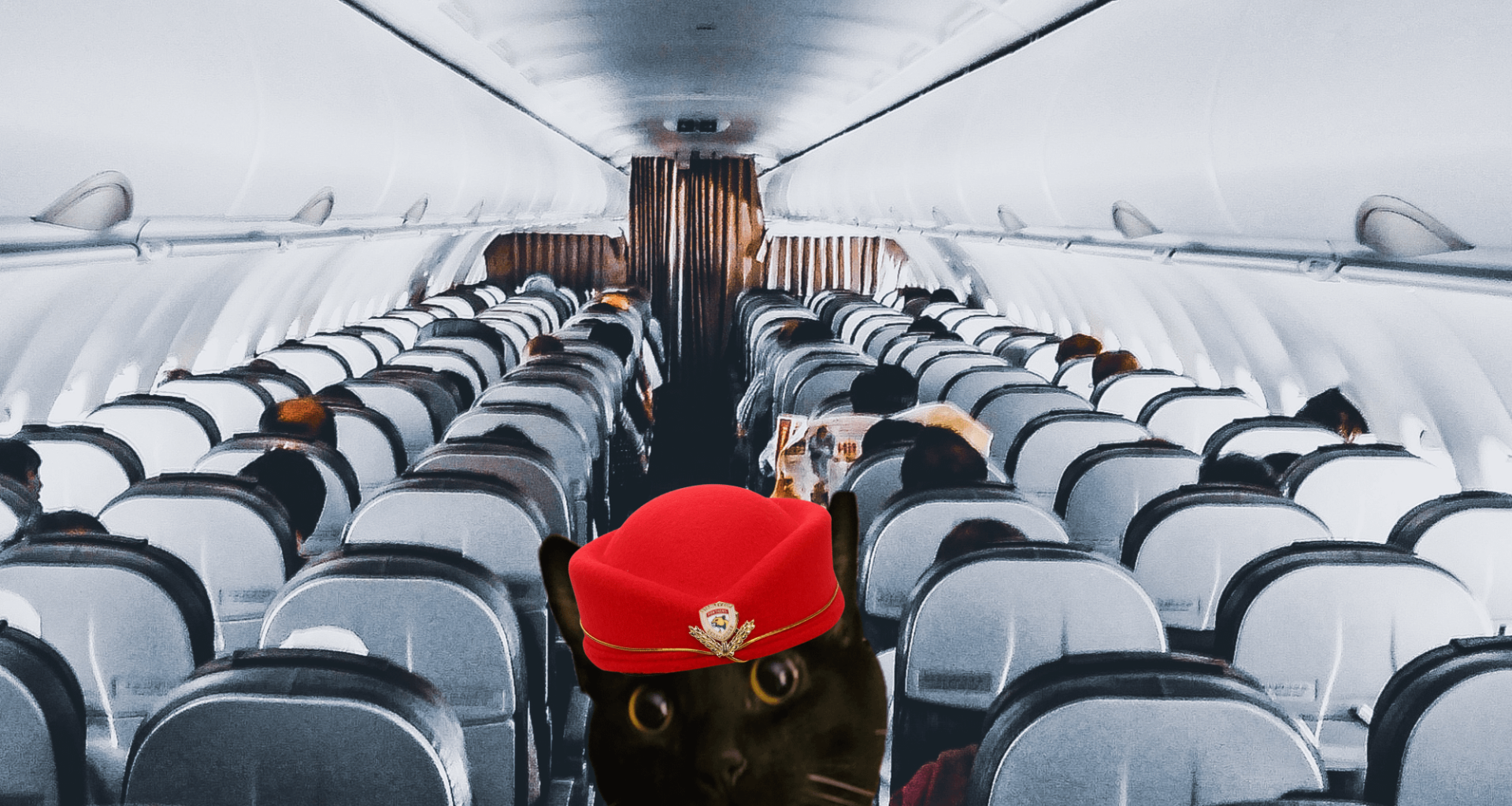 Jason Purrhees got a job on Winnipeg Airlines to warn about severe turbulence expected on this Jet.