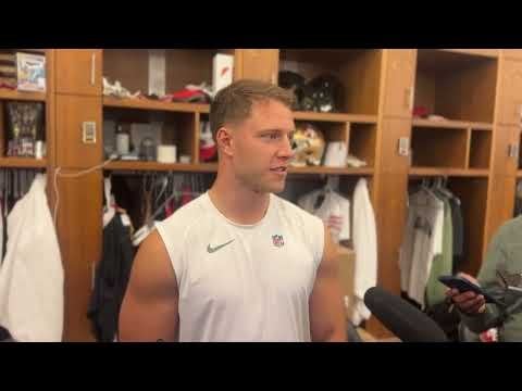 49ers Return: Christian McCaffrey speaks for first time this regular season