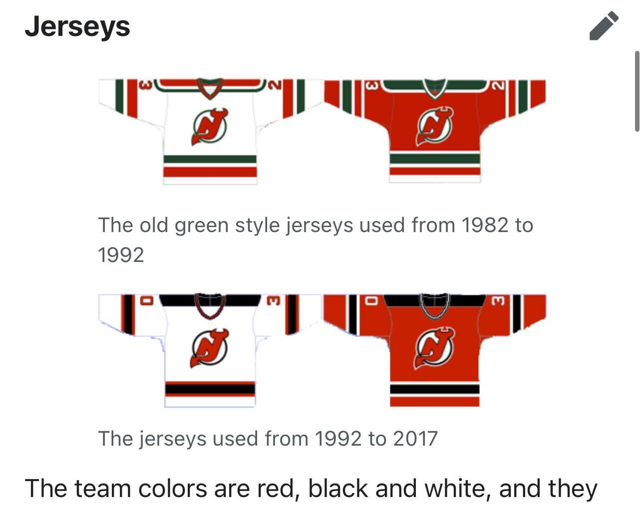 Would you guys ever like to go back to the 80s or 90s jerseys?