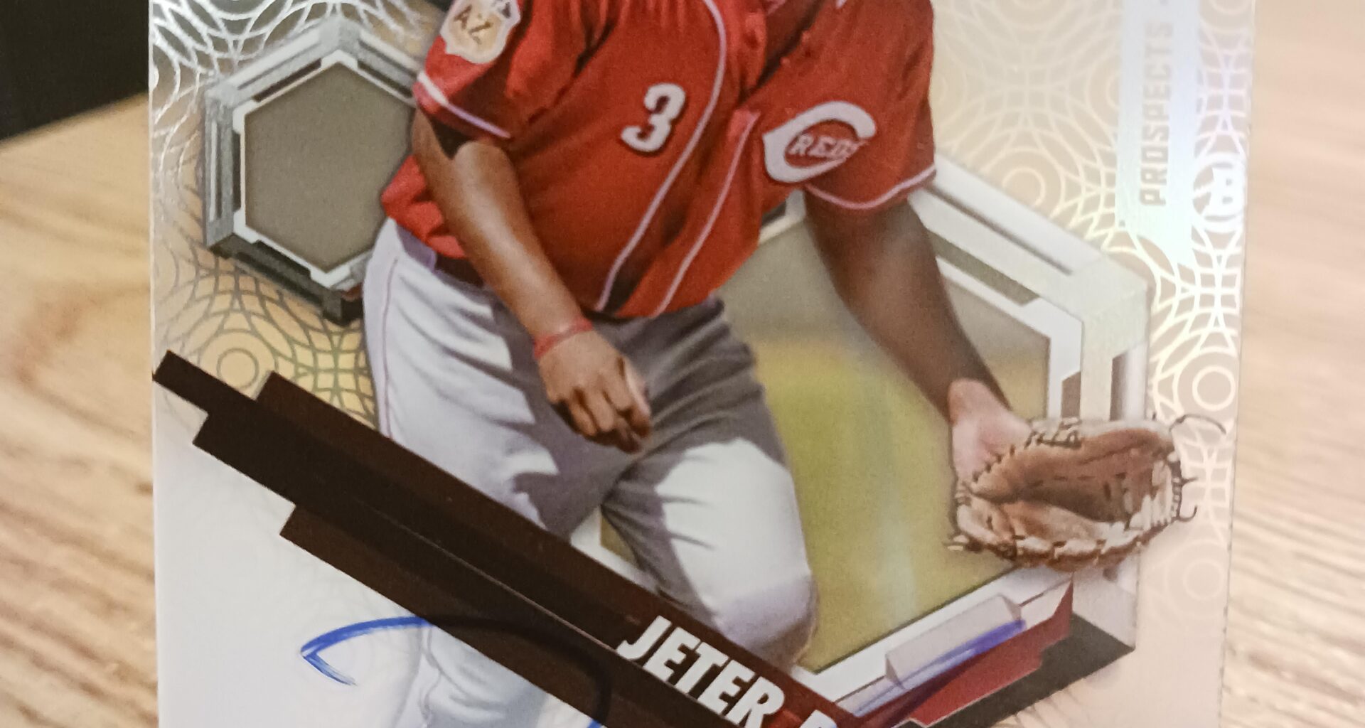 Posting a Reds autographed card every day until we win the World Series. Day 523: Jeter Downs