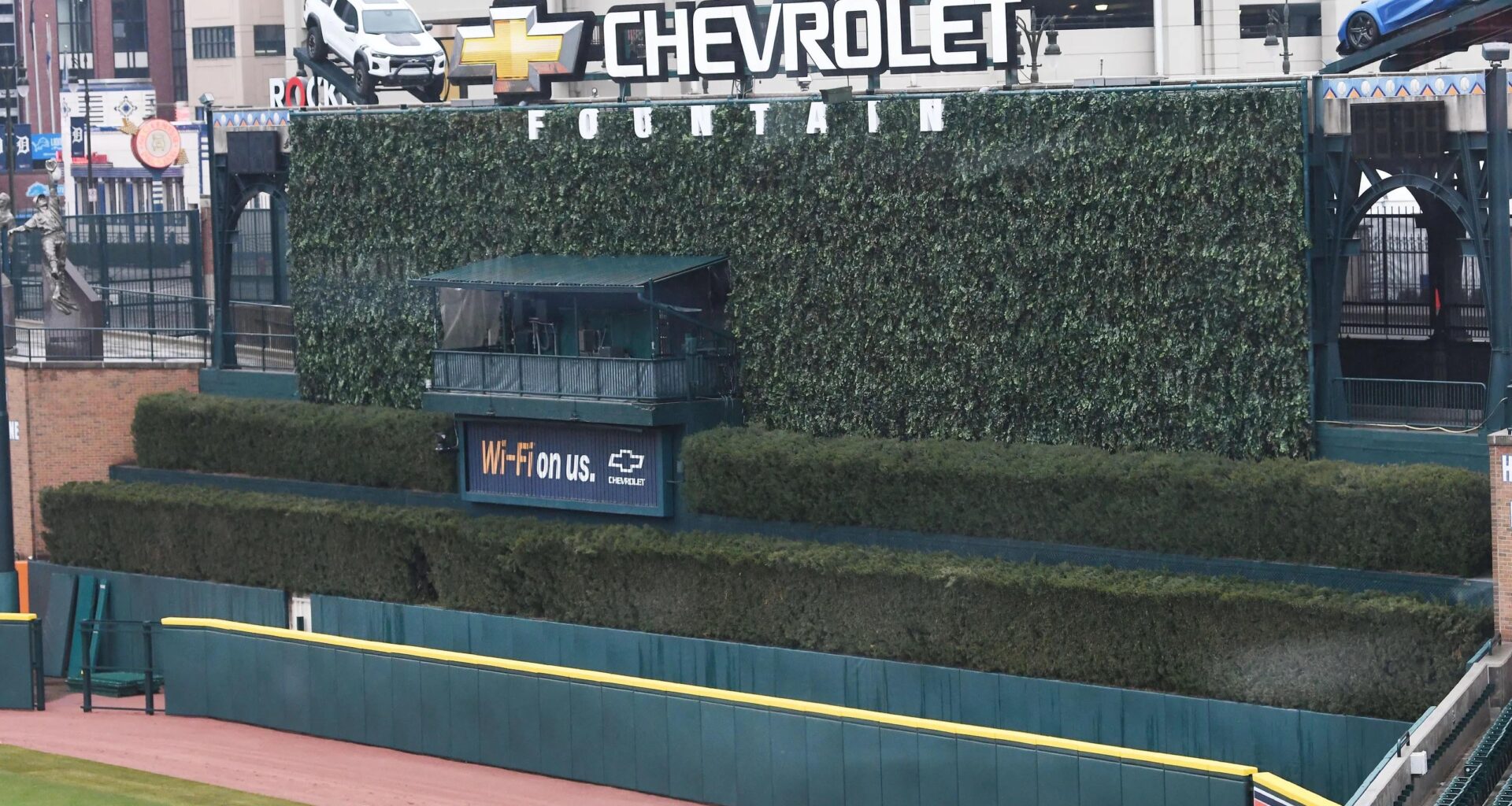 Outfield Walls Remodel