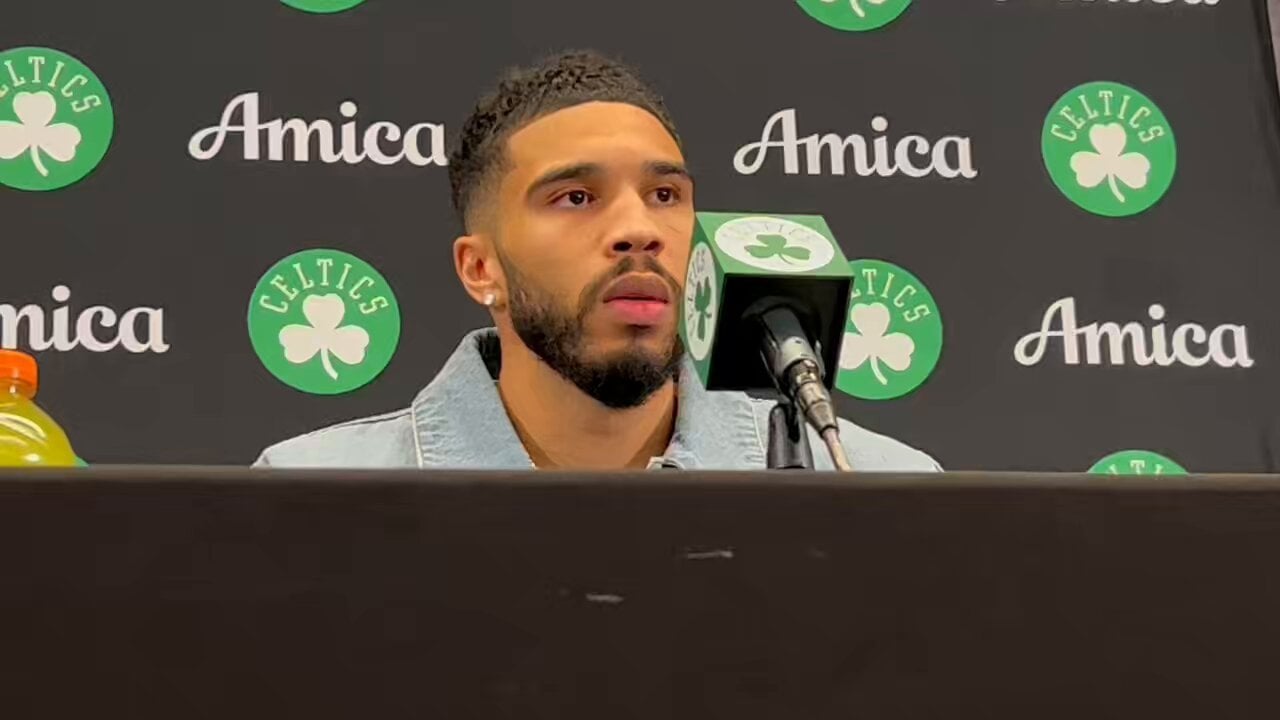 Jayson Tatum on not losing confidence:  “I got a lot of problems in life, but confidence has never been one of them. I work too hard at my craft, I've played too much basketball to ever doubt the next shot. I know what I'm capable of. You always believe the next one is going in.”