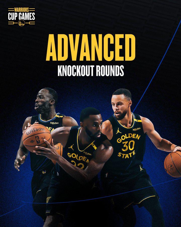 [Golden State Warriors] Onwards! The Dubs have advanced to the NBA Cup Quarterfinals 👊