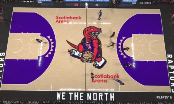 Raptors City Edition Court