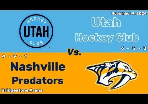 Utah Hockey Club vs Nashville Predators | November 9, 2024 | All Goals